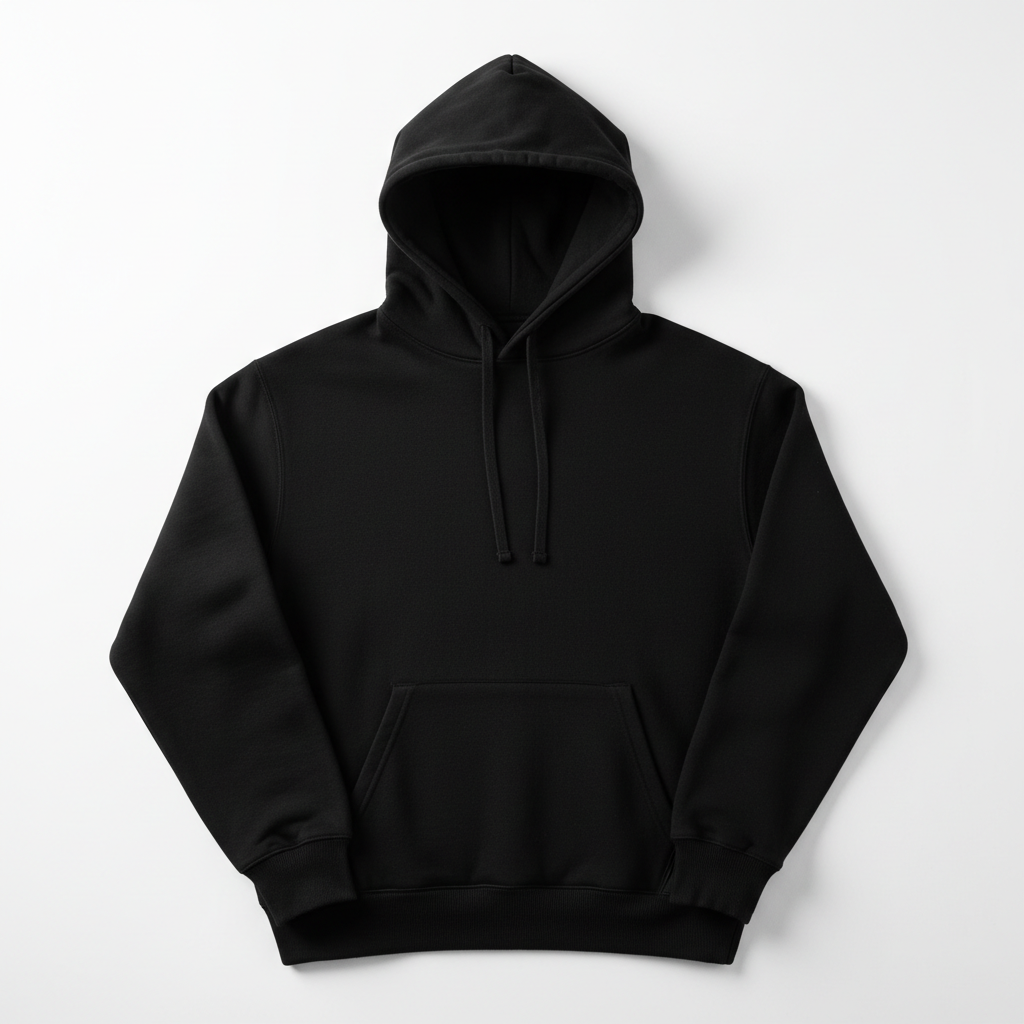 Black Hoodie Front