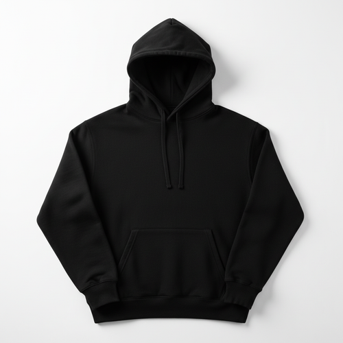 Black Hoodie Front